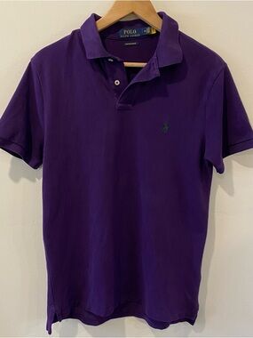 Polo Ralph Lauren purple polo shirt